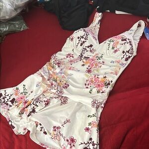 Floral One-Piece Swimsuit / Dress / shorts